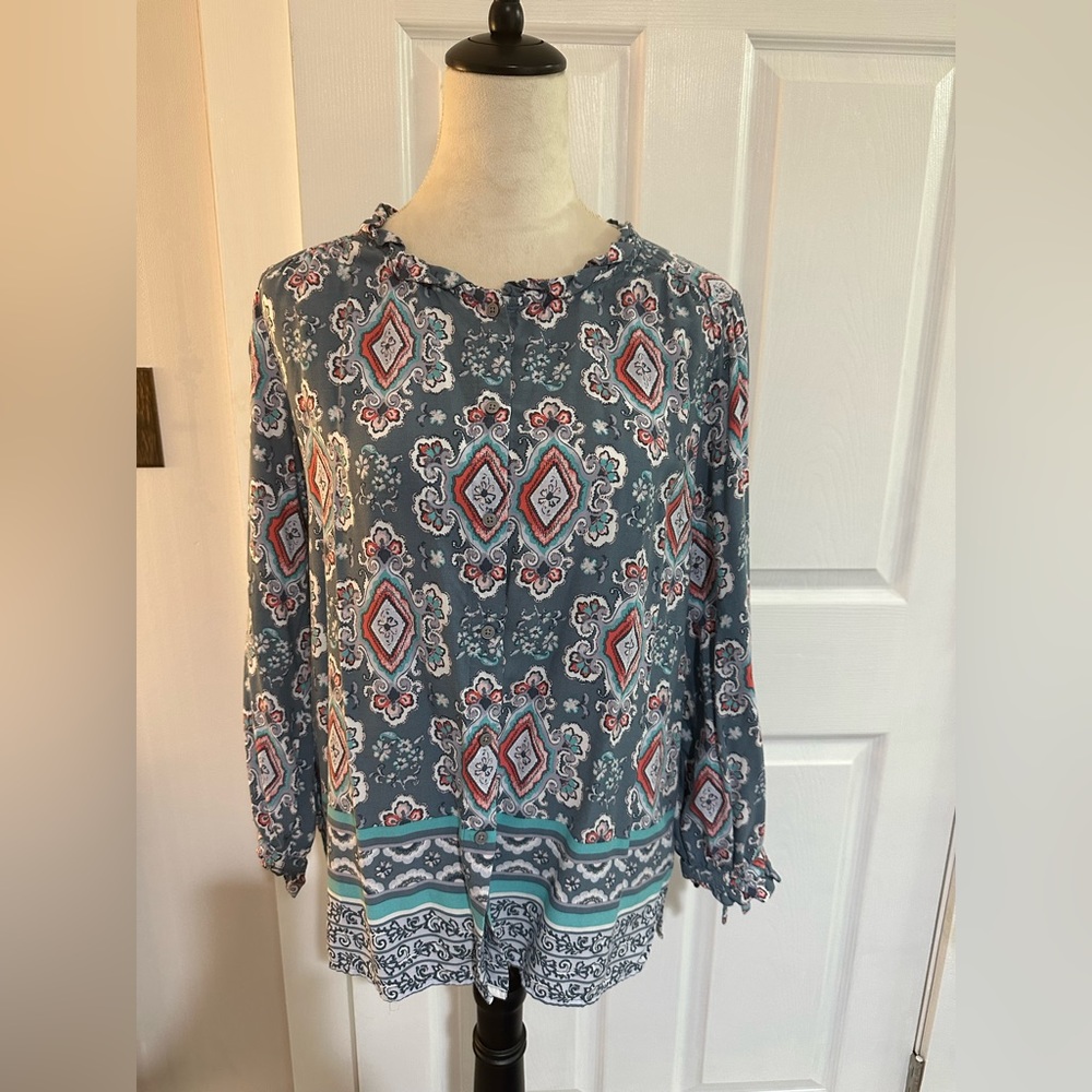 Loft long sleeved blouse